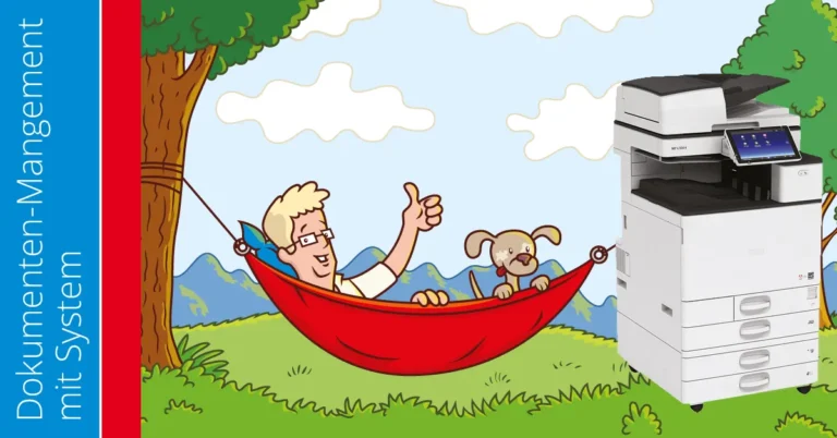 Der DokumentenManager bringt Büroautomation: Sie bleiben entspannt und bequem in der »Hängematte«! 1